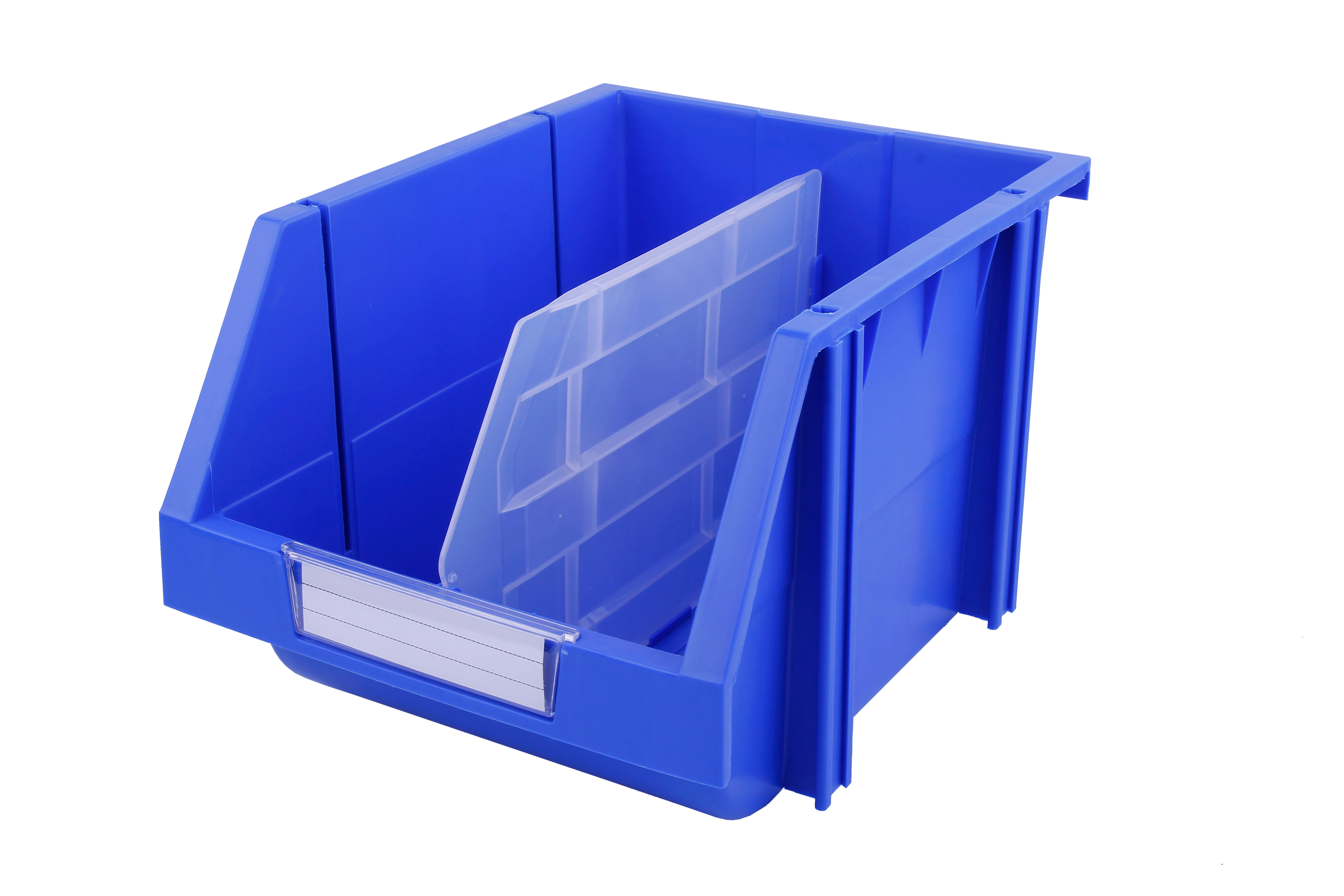 Hanging Shelf Part Pick Bins Customized Logo Plastic Divider Storage for Small Spaces
