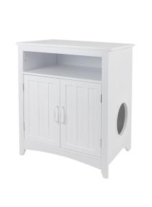 Quality Knock Down MDF Cat Litter Box Enclosure For Study Room wholesale