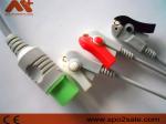 Fukuda Denshi Compatible 3 Lead Clip Direct-Connect ECG Cable for Dynascope DS