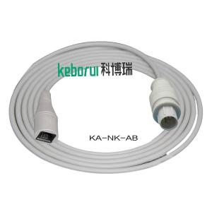 Quality Compatible for NihonKohden 5pin IBP adapter cable to Abbott transducer IBP cable wholesale