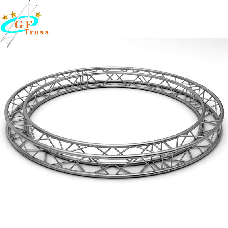 Customized Color Circle Stage 290*290mm Aluminum Spigot Truss For Show