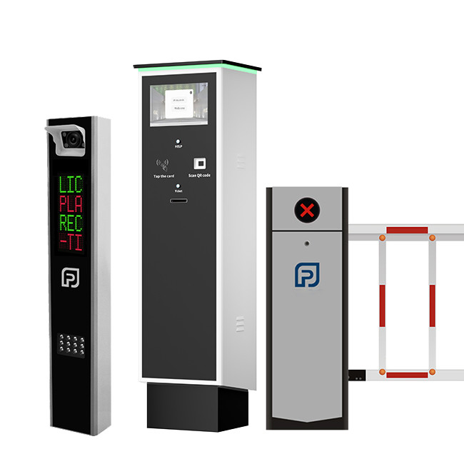 Modular Parking Lot Kiosk with Thermal Ticket Printer Easy Entry Ticket Support and Maintenance