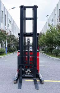 Quality Electric Narrow Aisle Reach Forklift Truck Battery Capacity 25.6 V 400AH 2000 KGS Seated Type Curtis Controller wholesale