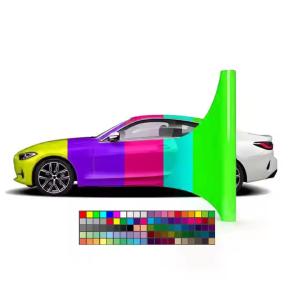 Quality Wholesale Tpu Green Color Car Color Change Film Wrap Film Custom Color TPU glitter auto wrap film wholesale