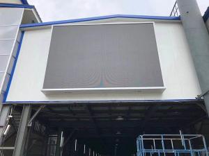 Quality Media advertising fixed installation 7500cd high bright Nationstar SMD2727 P6 outdoor full color curved led screen wholesale