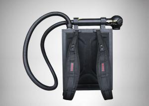 Quality 100w 220VAC Backpack Laser Cleaning Machine Air Cooling For Metal wholesale