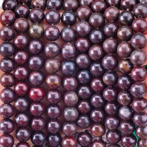 Quality Red Flower Jasper Round Bead Natural Crystal Gemstone Different Bead Size Loose Bead Strands for DIY Jewelry Making wholesale