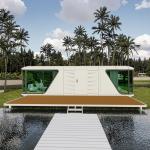 Fuqian Intelligent Comfort Mobile Space Capsule Fast Construction Steel Frame