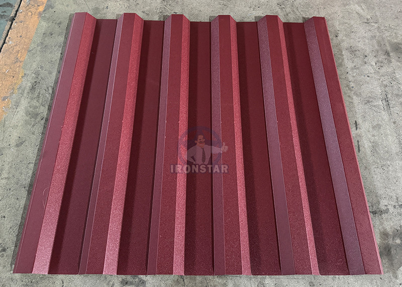 T35 Trapezoidal roofing sheet roll forming machine for kyrgyzstan