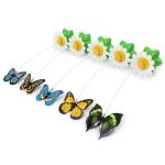 Automatic Electric Rotating Cat Toy Colorful Butterfly Bird Animal Shape