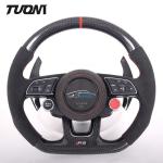 Audi RS3 S3 A3 A4 RS4 Alcantara Carbon Fiber Steering Wheel OEM Wheels