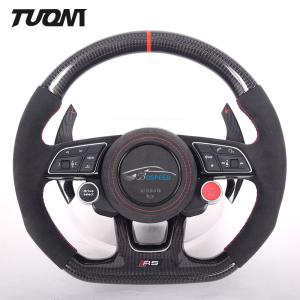 Quality Audi RS3 S3 A3 A4 RS4 Alcantara Carbon Fiber Steering Wheel OEM Wheels wholesale
