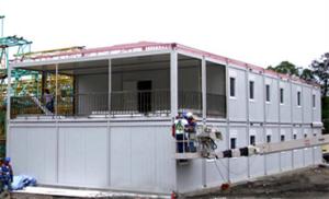 China multi-layer prefab house container on sale