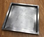 Rk Bakeware China-Deep Drawn 304 316 Stainless Steel Flat Rectangular Tray for