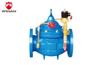 Quality Remote Control Solenoid Fire Fighting Valves , Electromagnetic Control Valve 300PSI wholesale