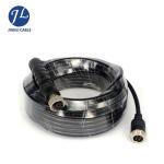 250V Aviation Cable , Four Pin Mini Din Vehicle CCTV Camera Cable Adapter