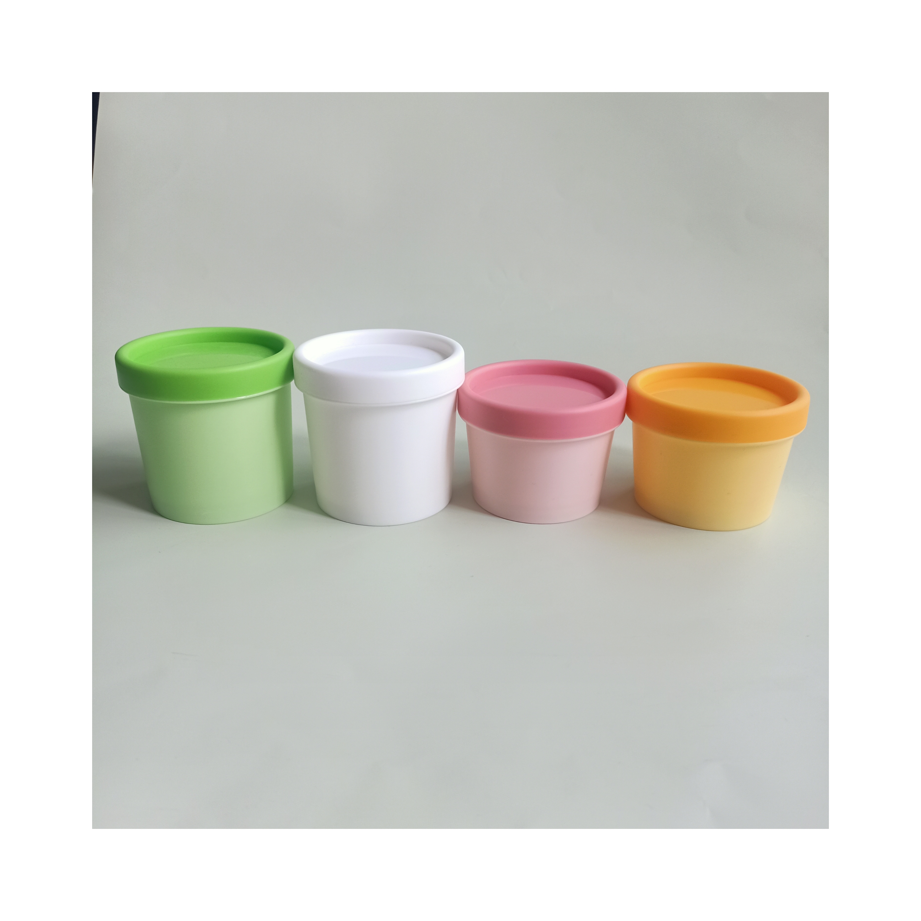Yuyao Yuhui Commodity Plastic Collar Skin Care Cream 50g 100g PP Jars for Buyers