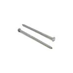 18-8 304 Stainless Steel Hex Head Screw Metal 1/4 X 6inch Coarse Threads