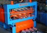 Shaft 95mm Thickness 0.8 0.9mm Steel Deck Roll Forming Machine