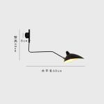 Nordic DaWn Spider Serge Mouille Wall Lights Rotary Long Pole Swing Arm Wall