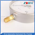 Bayonet Half SS Oil Filled Pressure Gauge For Metallurgical Industry