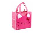 Waterproof Polyester Lovely Cartoon Kids Custom Tote Bags For Picnic Or Lunch