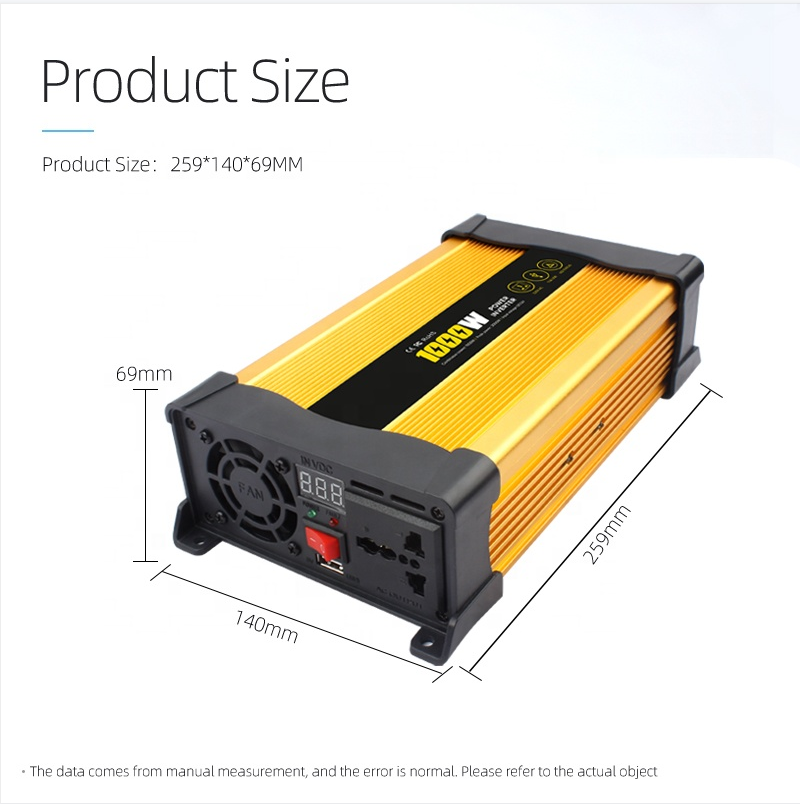Smart 1000W Hybrid Solar Inverter Grid Solar Inverter Cheap China Wholesale Solar Inverter