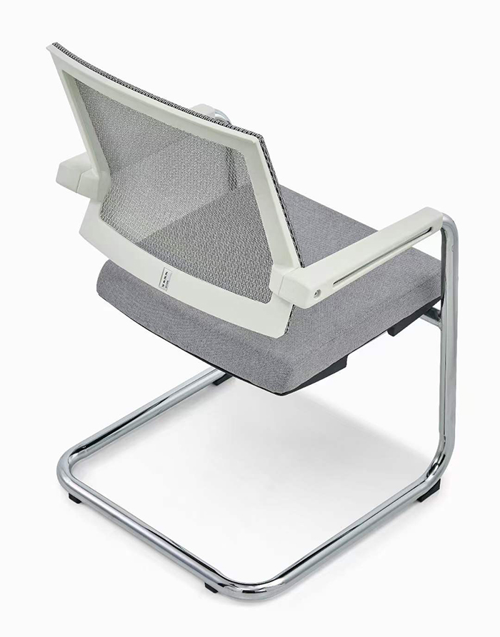 Durability and Functionality in One Adjustable Swivel Blue Mesh Office Chair with Wheels