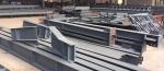 Powder Coated Steel Structure Workshop Prefab For Industry 50 Years Warranty