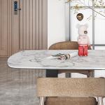 Stylish space-saving apartment furniture dining table Support customization