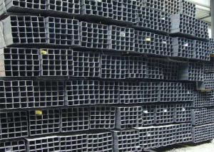 Quality Rectangle Metal Hollow Section Seamless Square Steel Tubing 0.8 - 12.0 Mm Thickness wholesale