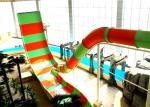 Mix Color 2000sq.m 5m Spiral Water Slide For Children