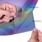 Factory Direct Supply Cheap PET Black Heat Transfer Film Reflective Vinyl Roll