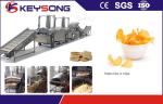 304 Stainless Steel Potato Chips Making Machine 100 - 200 Kg / H Production