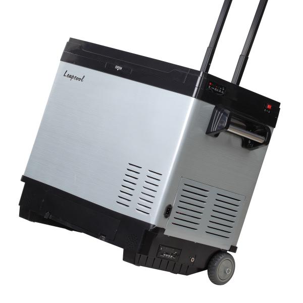 12v 24v Dual Temperature Control Portable 40L Compressor Refrigerator for Truck