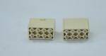 Double-Row 2*4 Natural Color Straight Pin Header Tin 100u'' External Leakage 3