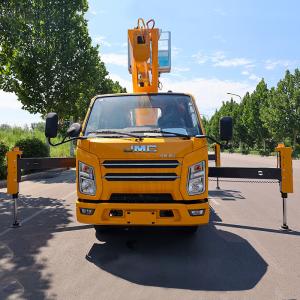 Quality 23m telescopic boom aerial work platform truck mounted wholesale
