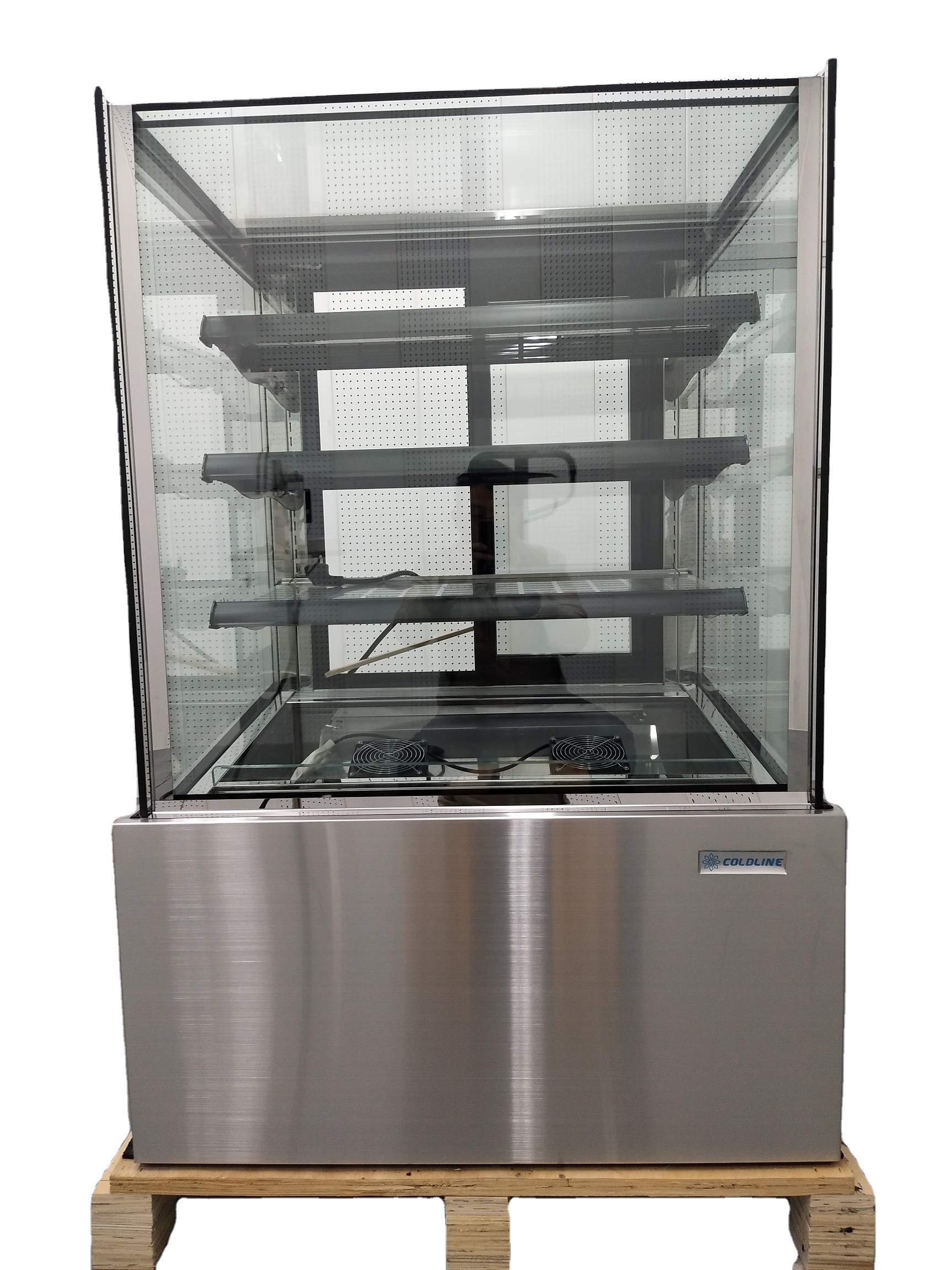 Sliding Door Refrigerated Bakery Display Case 15.5 CU.FT For Pastry