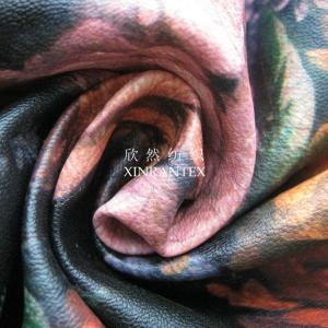 Quality F6205-YH1 fake leather imitation leather artificial leather fabric with digital printing wholesale