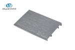 Black Anodised Aluminium Skirting T6 Temper Water Resistant For Kitchen Cabinet