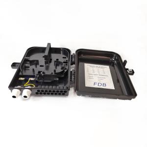 Quality Hochiry Network Fiber Optic Distribution Box Waterproof IP65 16 Core 260mm*210mm*90mm wholesale