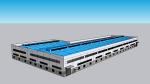 Workshop Steel Frame Structure Prefab Metal Buildings H-Section Steel