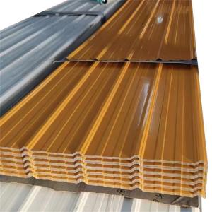 Quality 0.35mm Thickness Coloured Roofing Sheets Width 762mm 900mm 914mm wholesale
