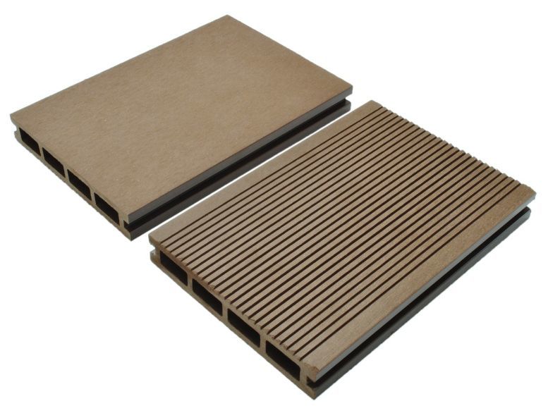 Eco-Friendly Wood Plastic Composite Outdoor WPC Floor Decking Tiles