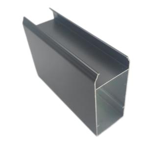 Quality 2.0mm Aluminium Sliding Window Profile Wood Finished Shower Door Frame wholesale