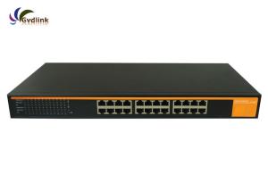 Quality 24 Gigabit 30W Fiber Optic POE Switch wholesale