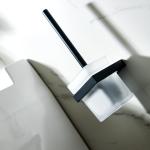 Bathroom Bowl Cleaning Steel Toilet Brush Holders Eco Friendly