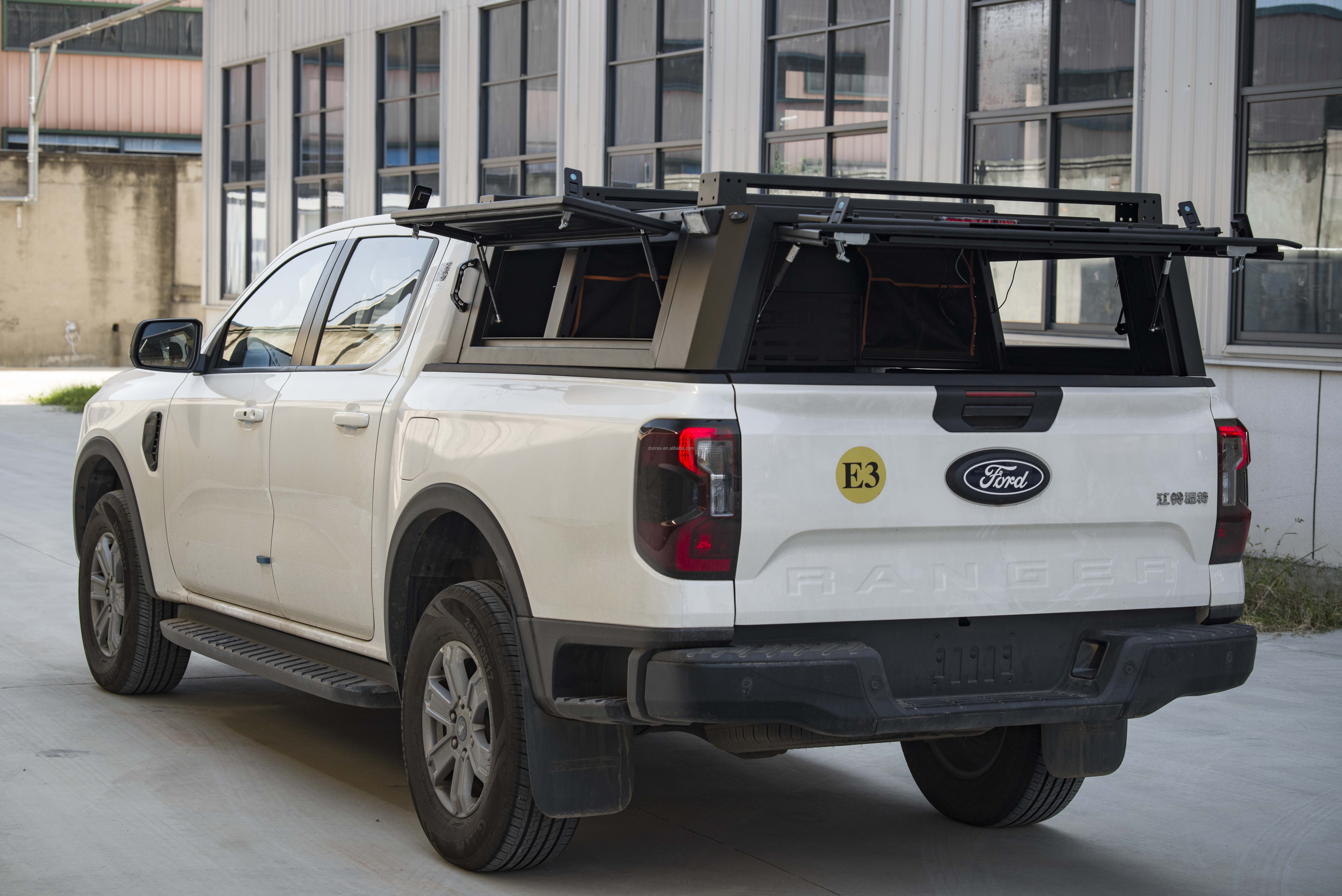 Ford Ranger 4x4 Auto Accessories Aluminum Alloy 2023 Pickup Truck Bed Hardtop Canopy