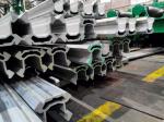 BMH2000 Aluminium Feed Beam Extruded Profiles Blasting Usage