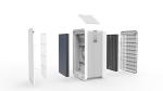 CFM 588 Commercial Uv Air Purifier 100W For Hospital Airport EPI1000